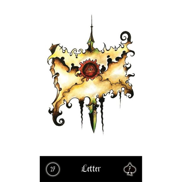 Malefique Lenormand Borderless 36 Cards - Picture 8 of 12